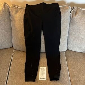Lululemon fast and free high rise tight 25” w/ pockets size 8
